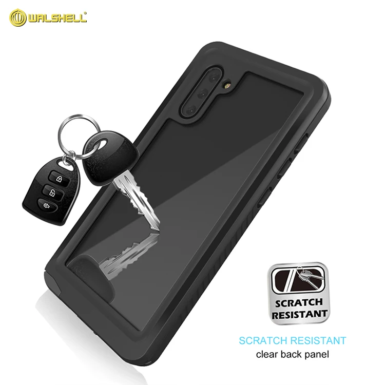 For Samsung note 10 plus shockproof case cover with built in screen protector waterproof carrying cases