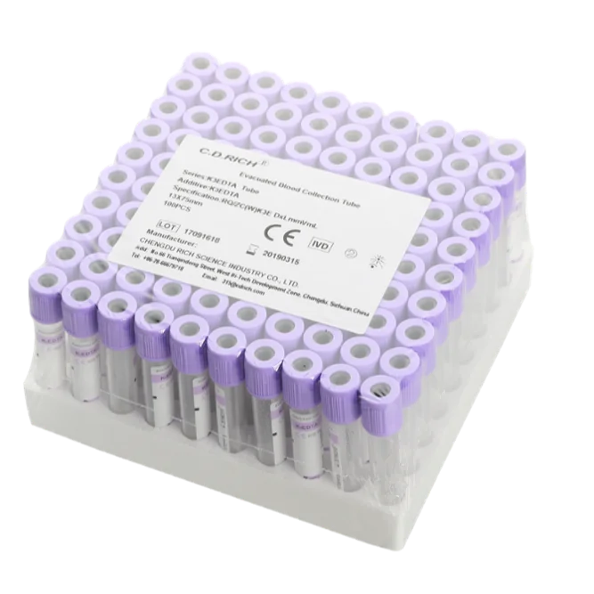 CDRICH Vacuum EDTA K2/K3 Blood Collection Tube