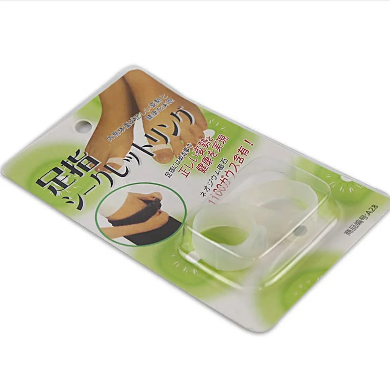 
Fitness Silicone Diet Slimming Massage Foot Toe Ring Magnetic slimming ring 