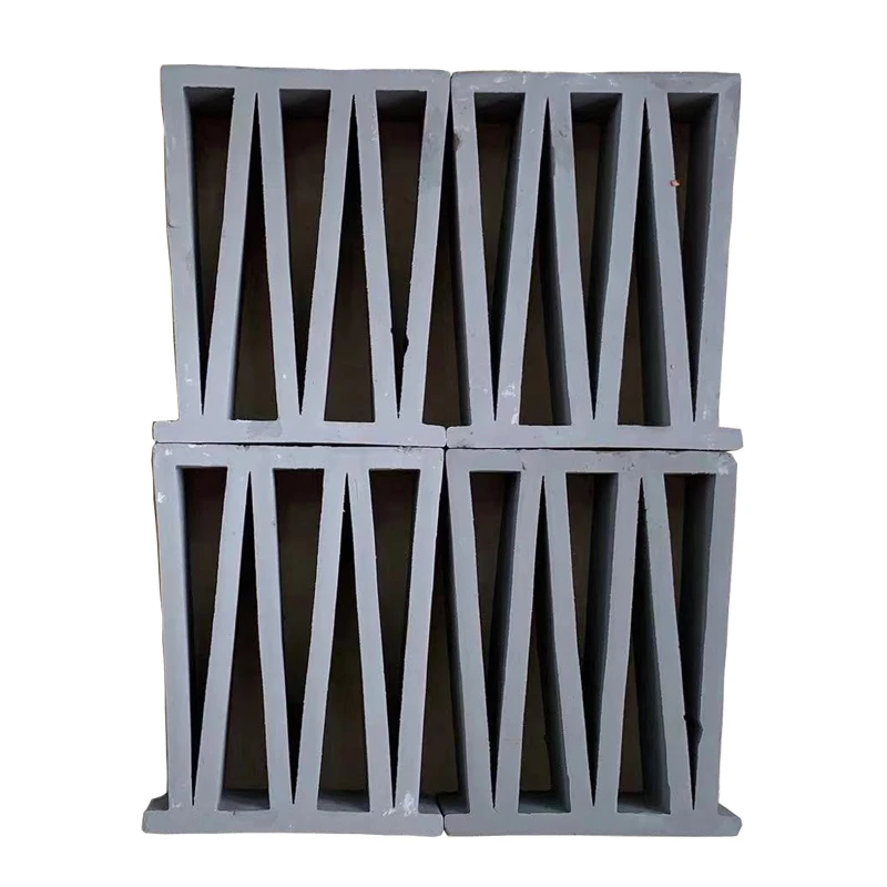 Классический дизайн натуральный серый Бриз блоки бетонные садовые настенные плитки декоративные перфорированные кирпичи