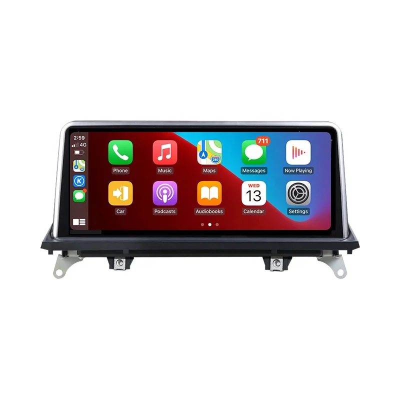 Автомобильная Мультимедийная система 10 25 дюйма 4G Android 12 GPS для BMW X5 E70 X6 E71
