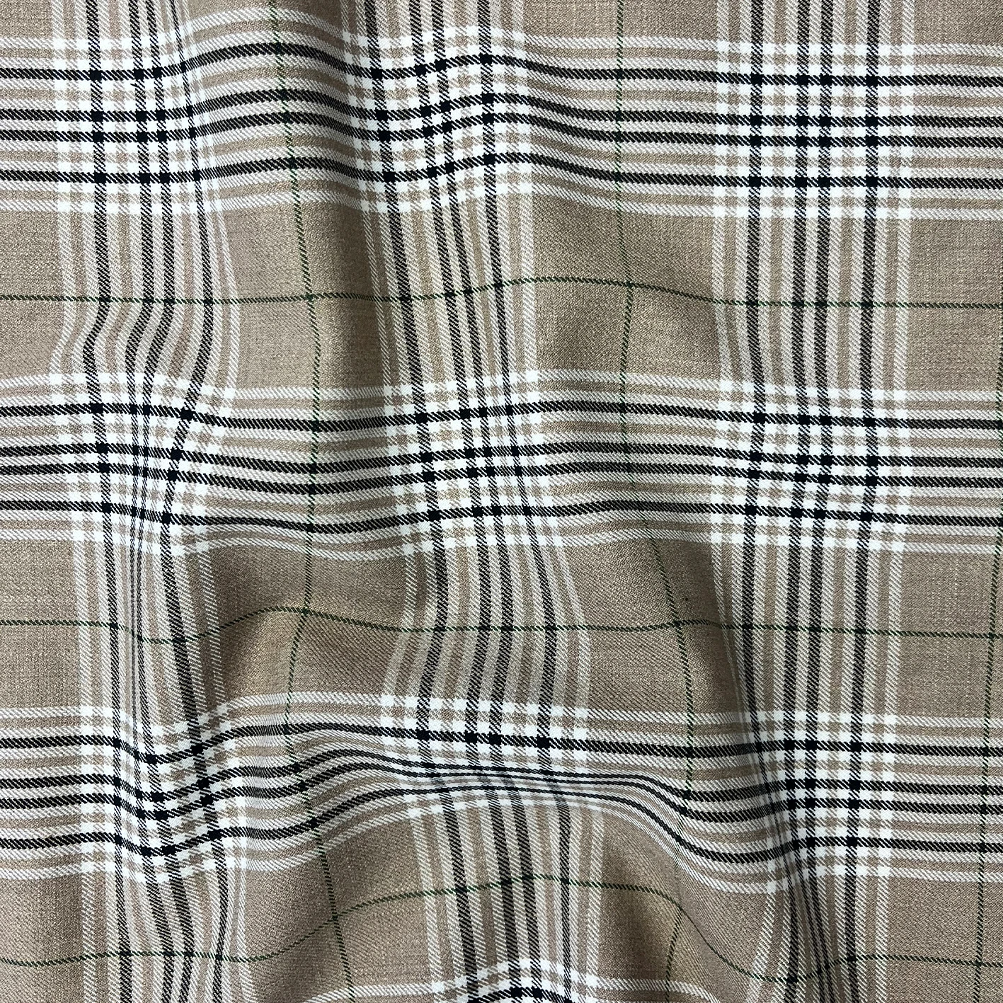 Classic wholesale stock yarnyed Rayon Woven Chede Fabnic WomenKndt