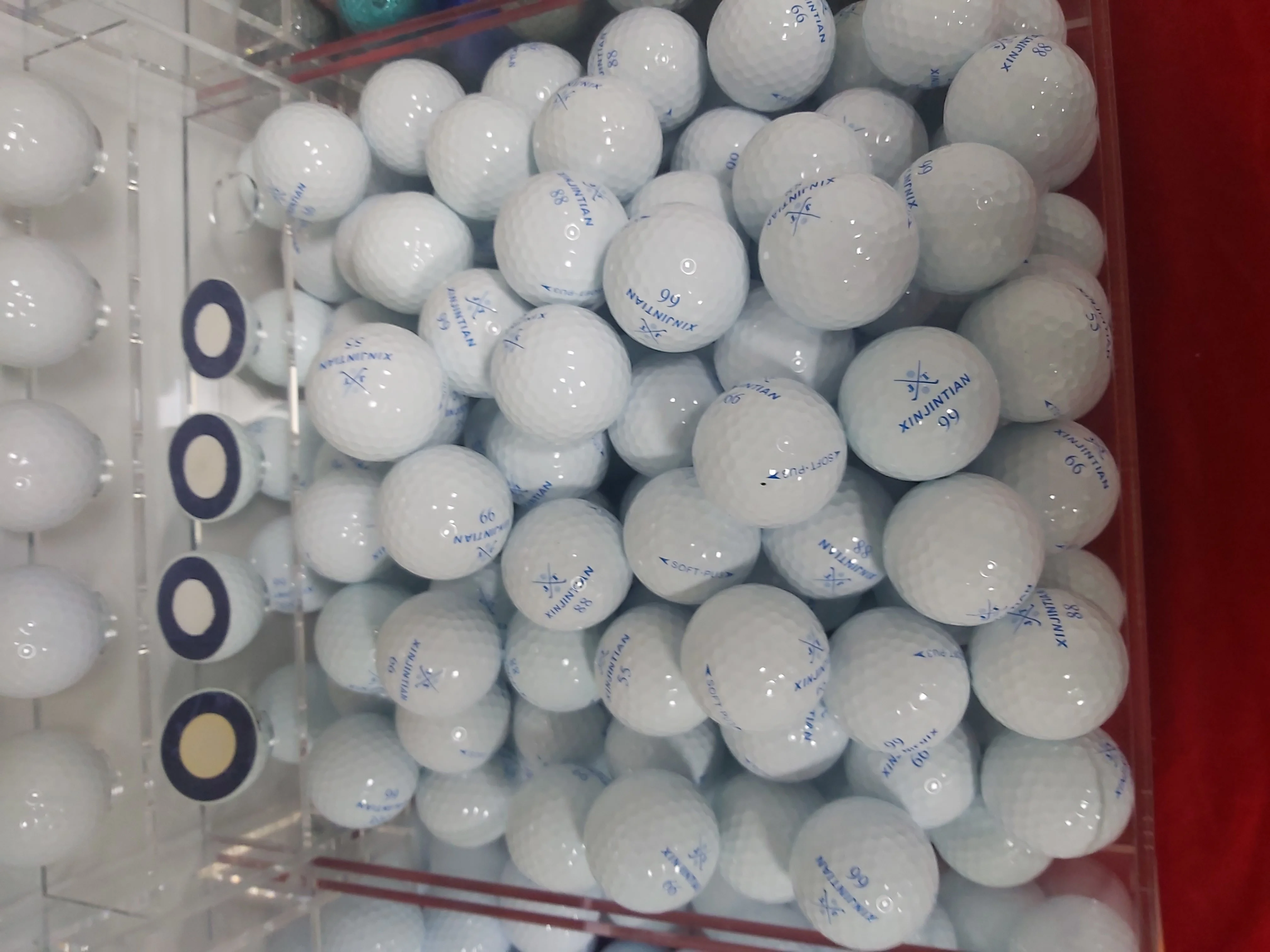 
Soft Tournament Golf Ball USGA Conforming Custom Urethane 2 3 4 Piece 