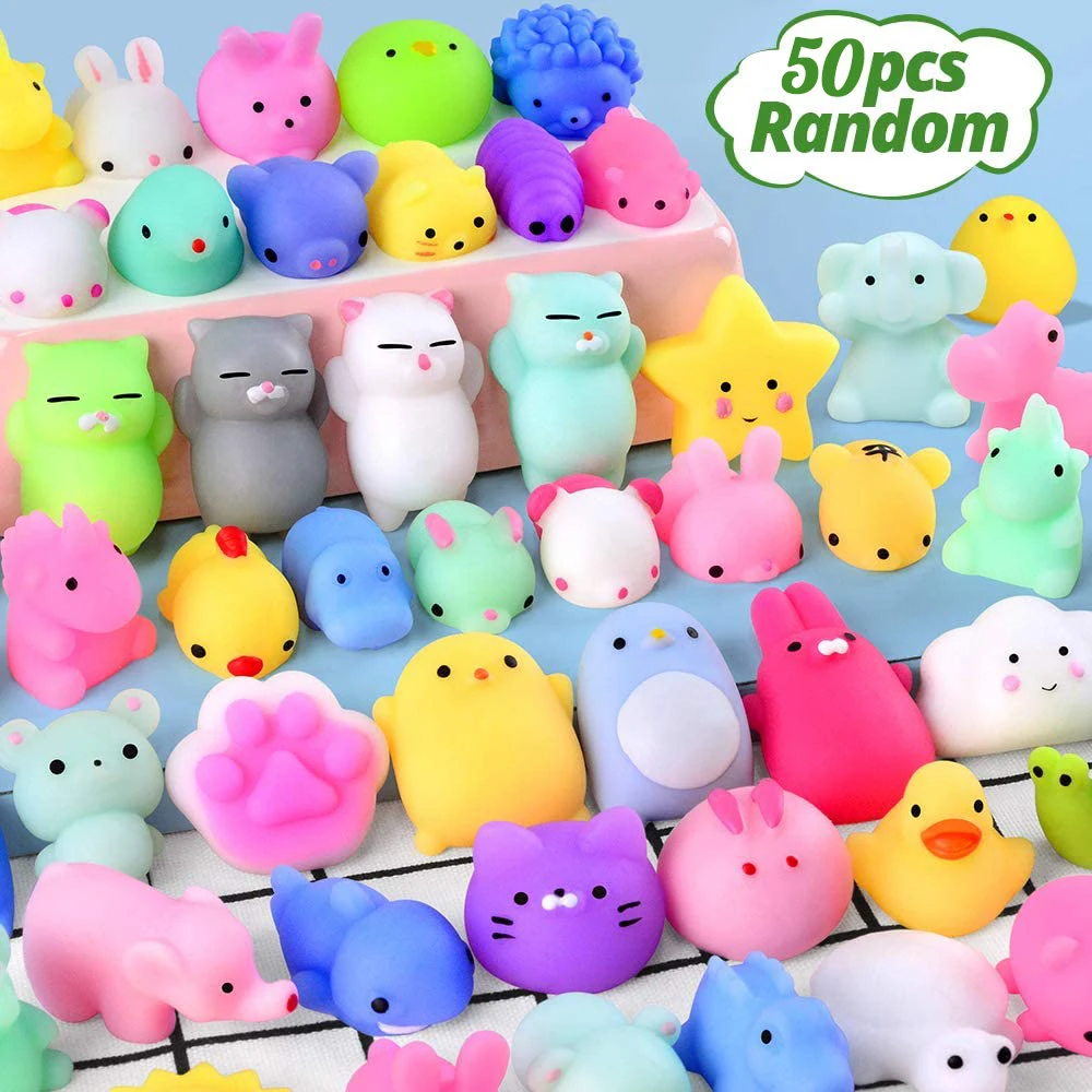 Wholesale Decompression Mini Animal Slime Squishy Tpr Squeeze Toys Luminous Squishy Soft Toys Animals