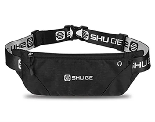 Nylon Waterproof Waist Bag Outdoor Sports Fitness Equipment Bag Multifunctional Large Capacity Mobile Phone Waist Bag for Sport