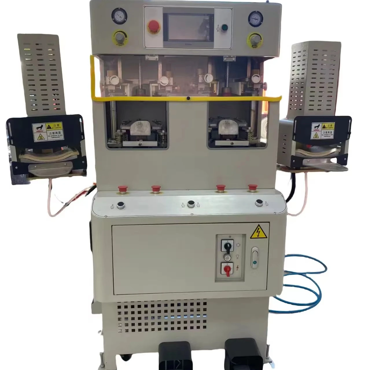 Shoe Toe Molding Upper Shaping Machine Double Cold And Double Hot Shoe Toe Shaping Machine Shoe Making Machine