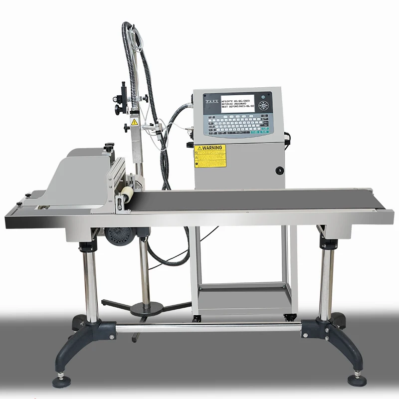 CIJ printer inkjet industrial encoder supports multiple languages including Portuguese, German, Hindi, and Spanish