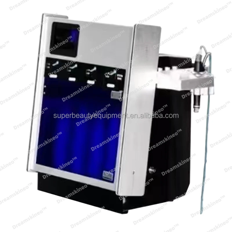 Led Light Therapy Oxygen Salon Hydro Diamond Skin Care hydra Lifting Facial Aqua Jet Peel Machine booster serum