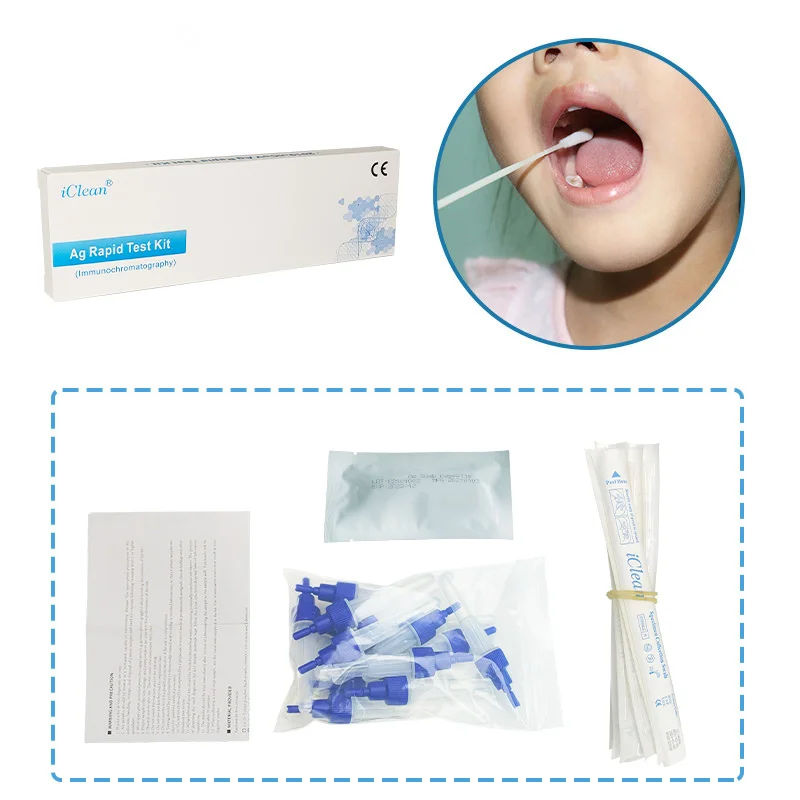  IClean 1 Набор/коробка быстрый тест антигена для