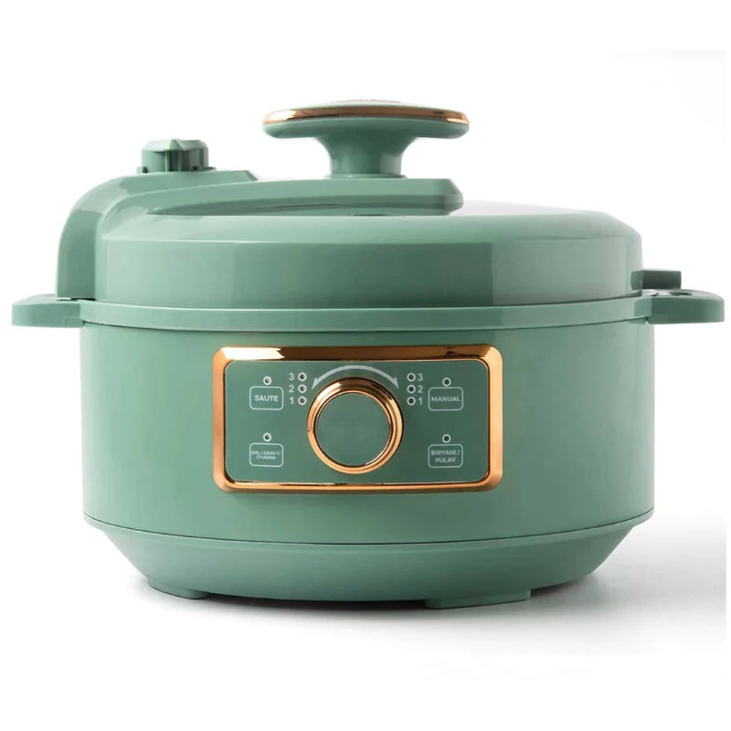 Okicook 2.8L Mini Household Multifunction Electric Pressure Cooker Non-Stick Coating Inner Pot Hot Pot