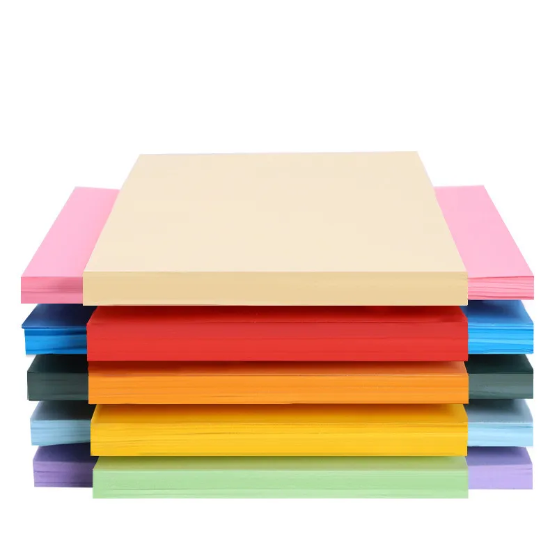 high quality  A4 construction color paper & paperboard printing printed color paper