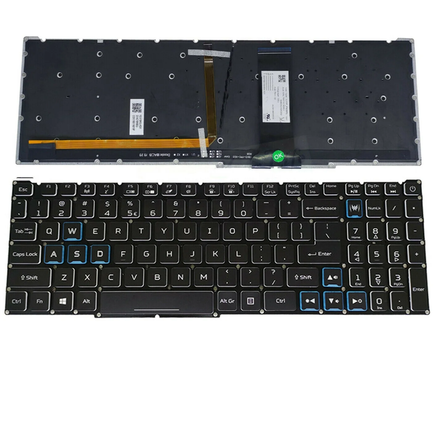 Ноутбук для Acer Хищник Helios 300 PH315-53 PH317-54 PH315-53-786B США английская клавиатура