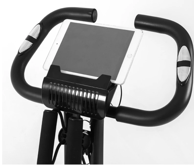 Promotional customized foldable magnetic upright exercise bike with tablet stand fitness indoor exercise bike X-bike