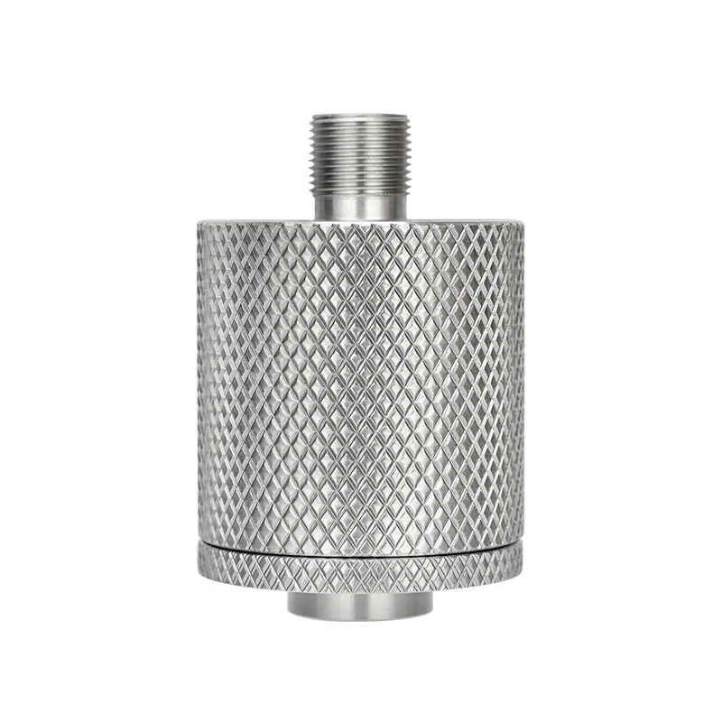 Нержавеющая сталь внешний ручной Усилитель мужского и женского пола поршень Nielsen устройства 1/2-28. 578-28-9/16x24, 13.5x1LH для растворителя ловушка