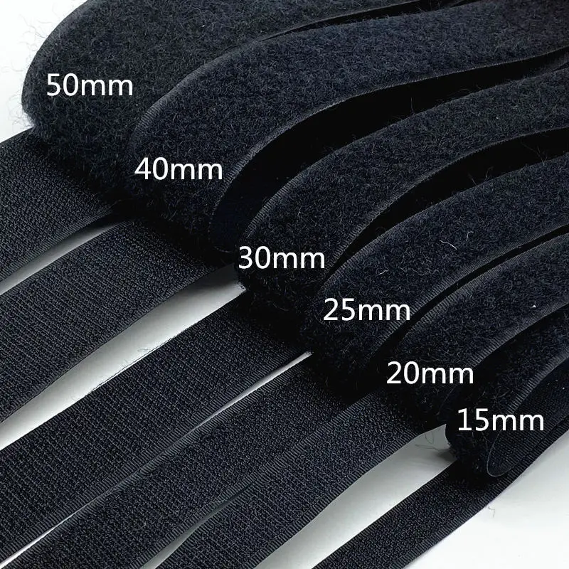 Custom Nylon Polyester Sticky Industrial Strength Sew On Adhesive Hook And Loop Tape Velcroes Tape