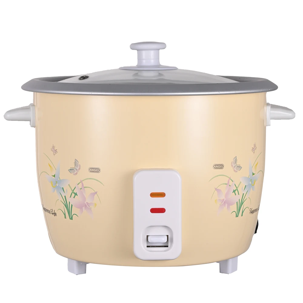 Factory wholesale kitchen appliance travel mini industrial drum shaped electric mechanical switch rice cooker