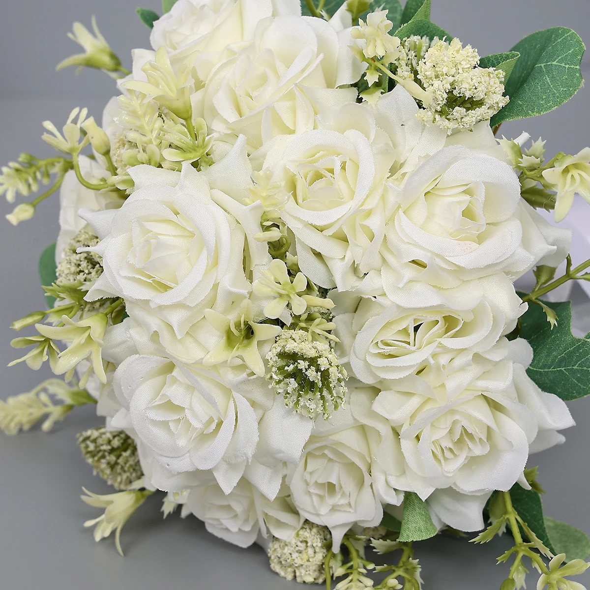 Hot Selling Small Fresh Pink Wrist Flower Artificial Flower Silk Soft And Beautiful Bridal Hand Bouquet