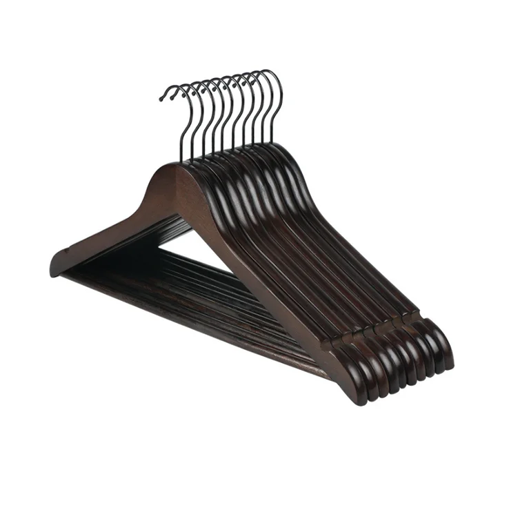 Good Looking High Quality Natural Wooden Clothes Hanger