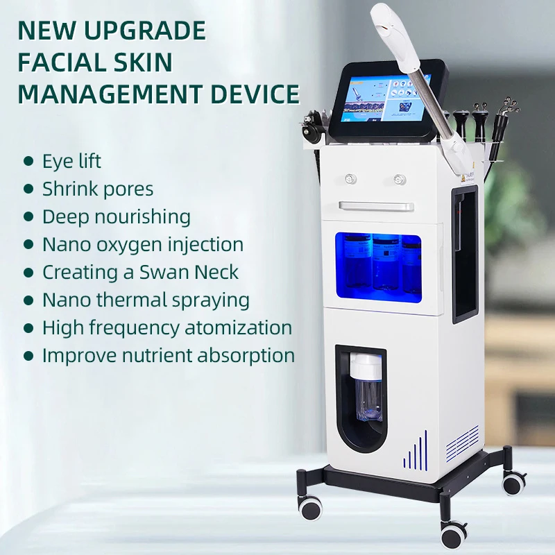 2024 Aqua Hydra Dermabrasion Skin Clean Biopolar RF Tightening Dermabrasion Diamond Hydro Microdermabrasion Facial Machine
