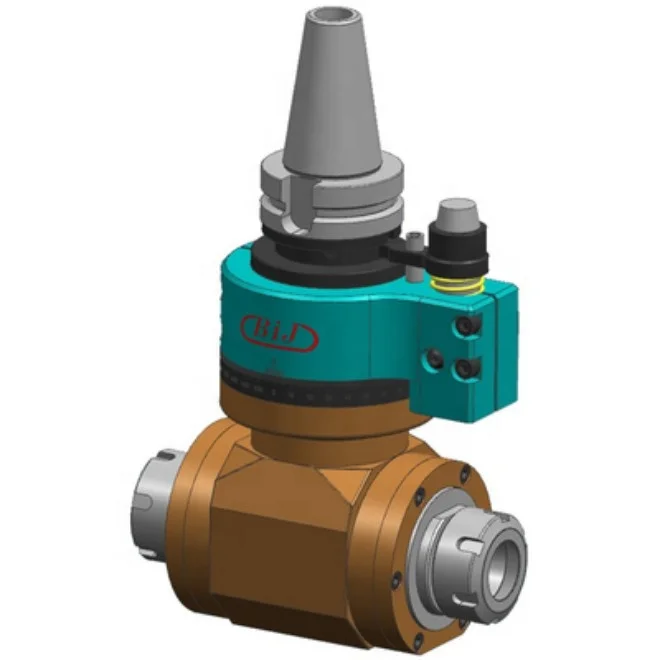 90 Degrees Two-Way Angle Head ER32 Right Angle Head CNC Machining Center Machine Tool Accessories