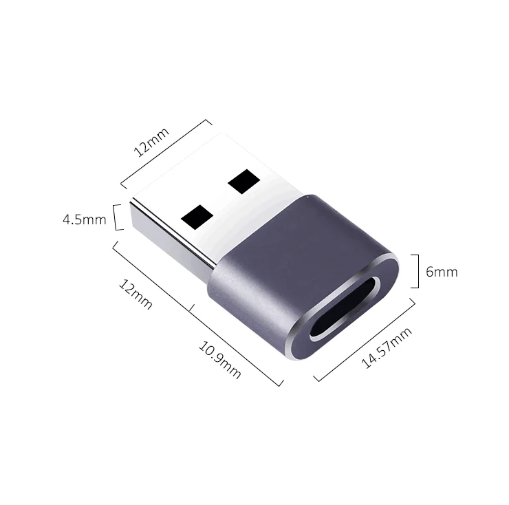 Прямая продажа с фабрики адаптер USB C на USB 3,0 Тип C 3,1 зарядное устройство конвертер для Samsung адаптер для мобильного телефона usb otg адаптер