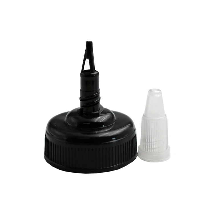 Can Custom,Food Grade 38mm 38/400 Twist Top Cap For Plastic PET Squeeze Hot Sauce bottle