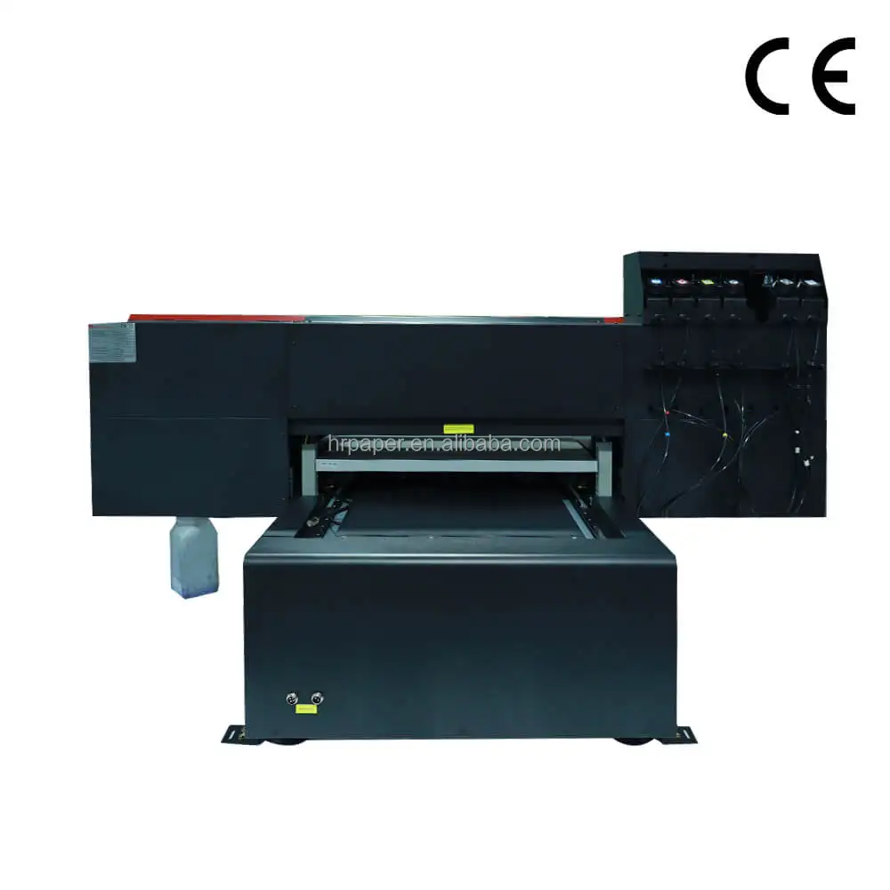 Hanrun бумажная новейшая 24-дюймовая печатающая головка i3200 6090 УФ планшетный принтер печатная машина