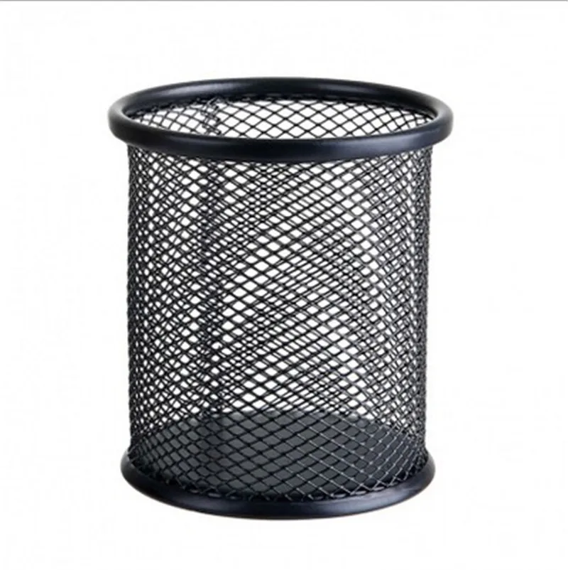 children  metal mesh pen holder for office supplies  School office desk desktop L0063/2