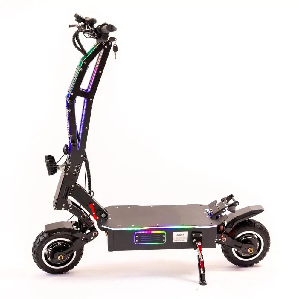 High on demand High density sponge and thickening leather seat Electric city scooter