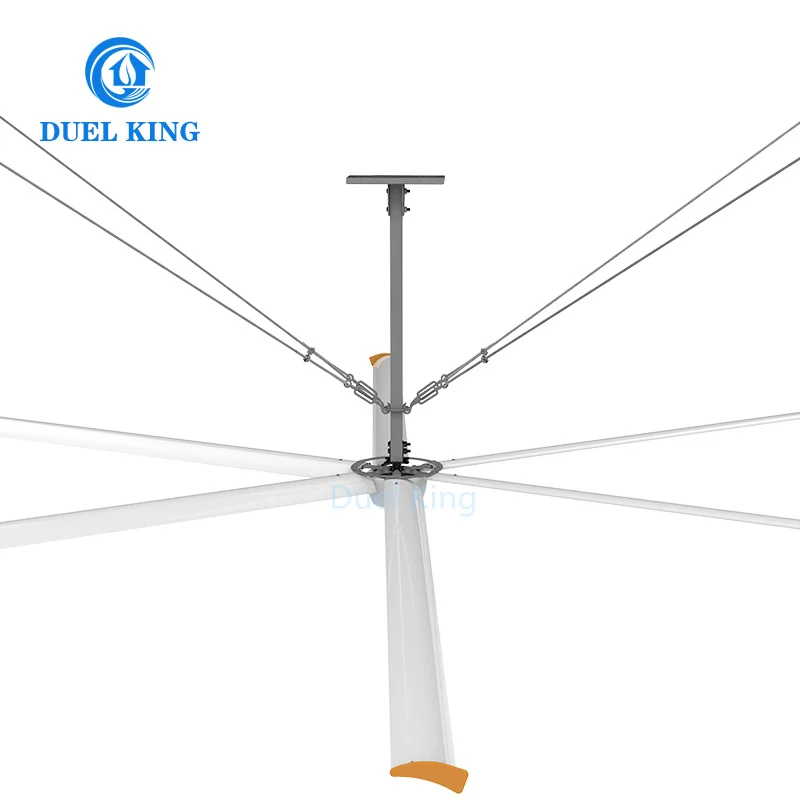 Natural wind 15ft 4.5m gym big fan gearless  giant hvls fan