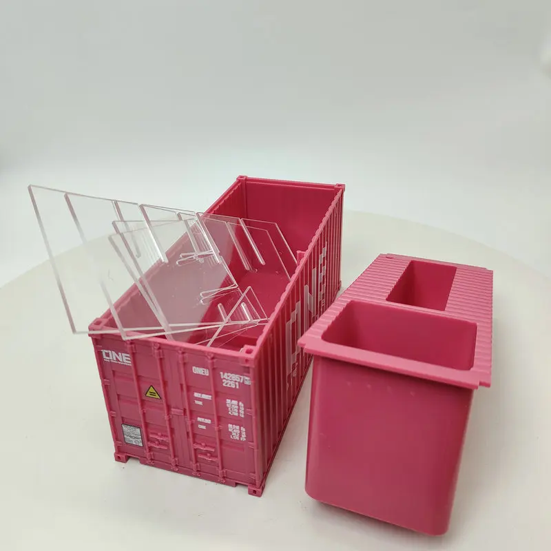 1:20 Scale 30cm Simulation Container Model Customizable Individuation Tissue Box Brush Pot Storage Box Decoration