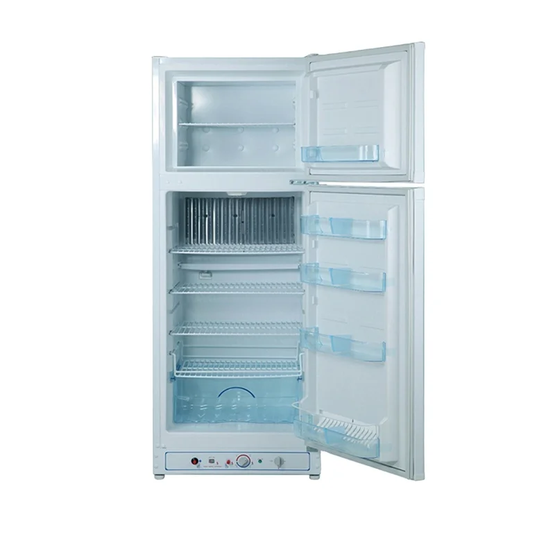 Gas Refrigerator LPG Electric Fridge 265L AC 110V/220V Refrigerator for DDG-280D2E(A)