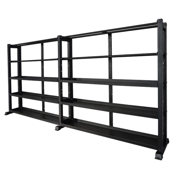 Wholesale Factory Gym Equipment Kettlebell Fitness Equipment Display Rack Storage Stand Weight Shelf Cabinet Metal Bodybuilding