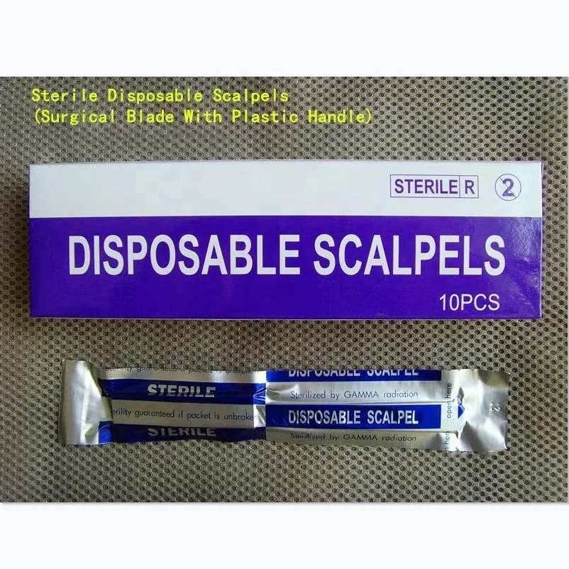 2023 Professional Surgical Blades Scalpel Handles Stainless Steel Dental Titanium Surgical Scalpel Handle medical equipment