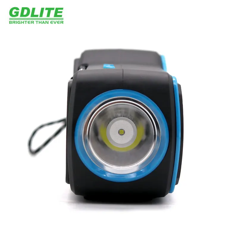 GDLITE portable mini solar music speaker FM radio with torch MP3 playersolar emergency lights popular in Africa