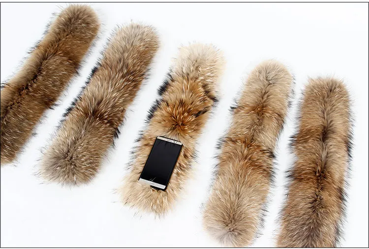 OFTBUY 2021 new Winter Jacket Women Real Fur short Coat natural Raccoon Fur Collar Parka Duck Down jacket waterproof Streetwear