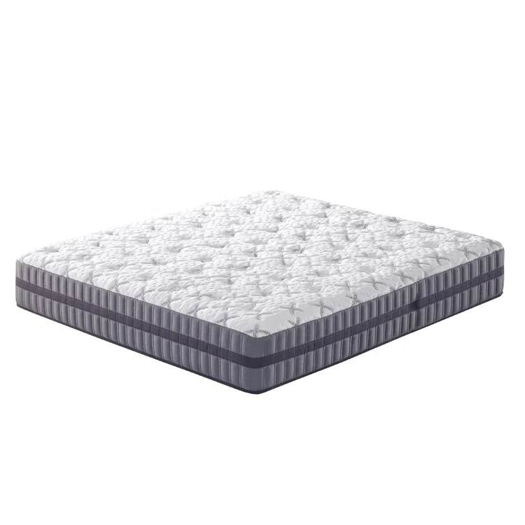 Mattress Sleep Matress Knitted Fabric Bed Memory Foam 33cm King Size Hard Foam High Density Foam Bedroom Mattresses In Box