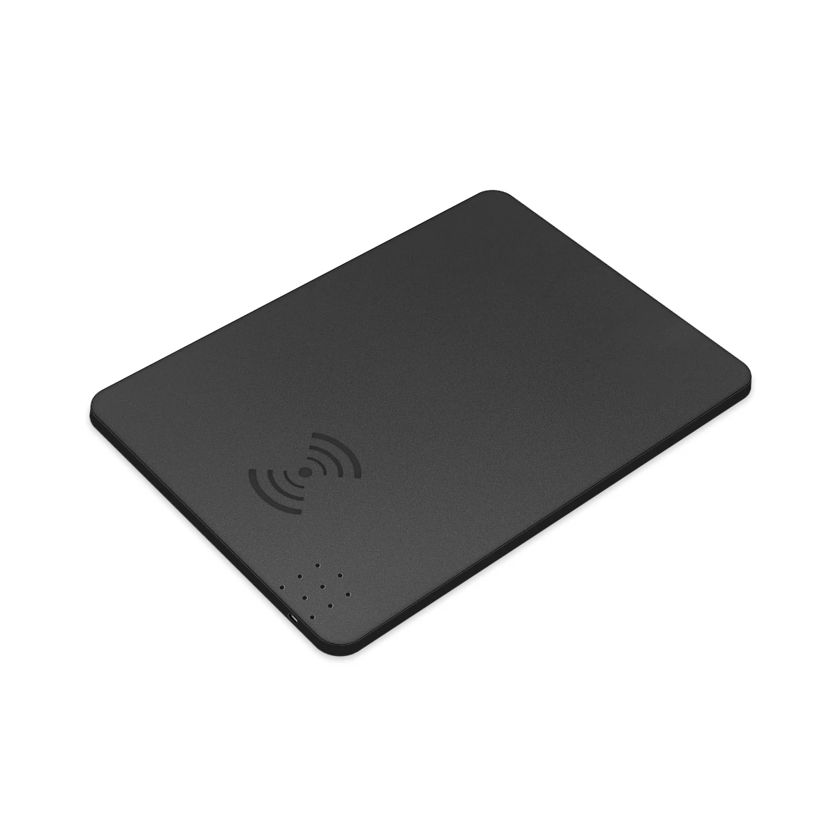 PU Leather Fast Wireless Charger Mouse Pad