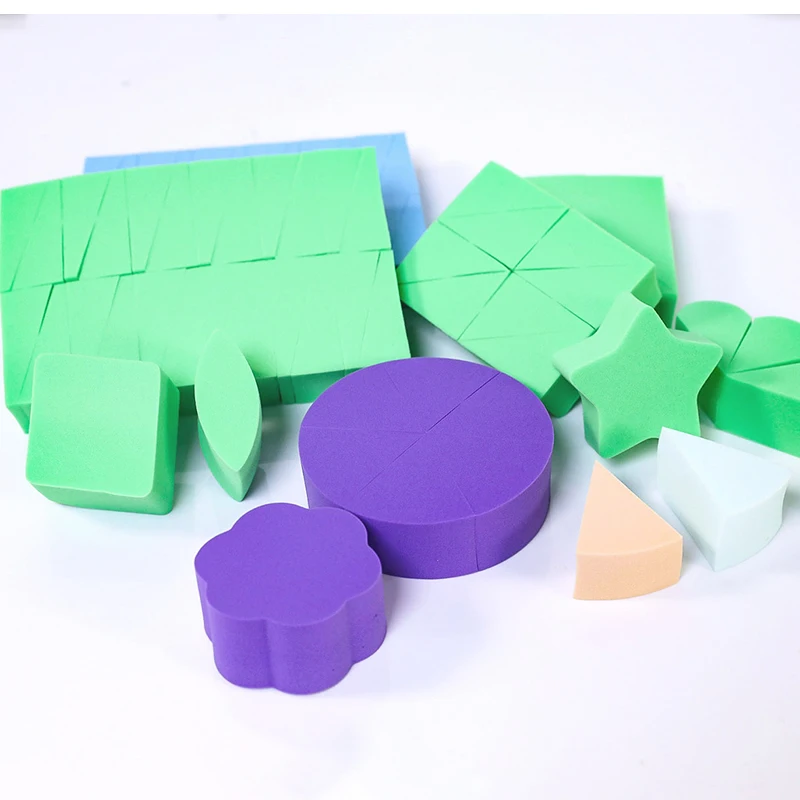 Kingkaifa The Latest Soft Non-absorbent Of Foundation Puff Sponge Mini Puffs Custom Makeup Sponges
