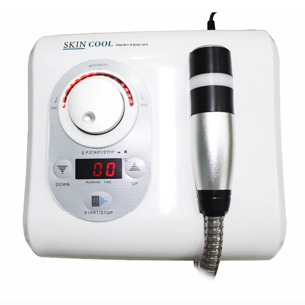 Portable 2 in 1 Cryo No Needle Electroporation Mesotherapy RF Device Home Use Skin Tightening Anti Aging Radio Frequency Machine