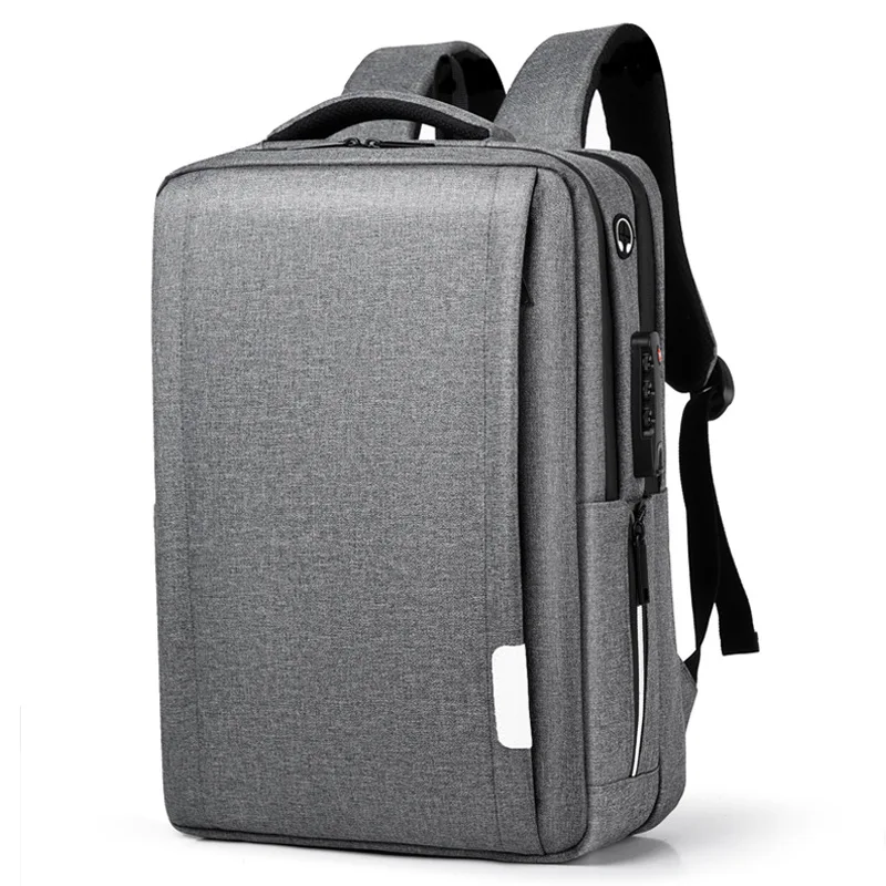 High quality 15.6'computer bag antitheft backpack laptop bags backpack waterproof with usb headphone jack