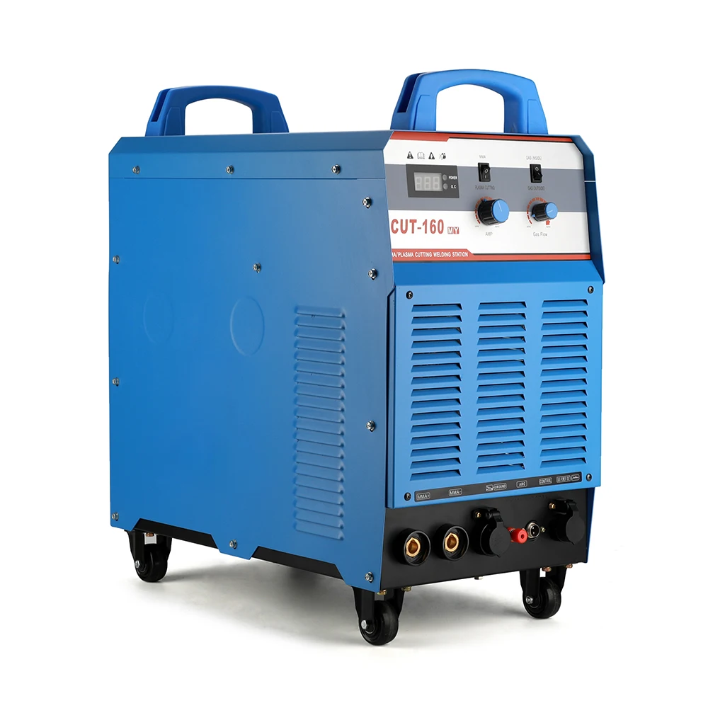 Over Voltage protection Built-in air Pump 380V 160A 33KVA Cutting Plasma Machine Prices