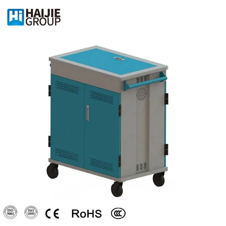 Обучающий ноутбук компьютер планшет зарядная тележка с 4 колесами