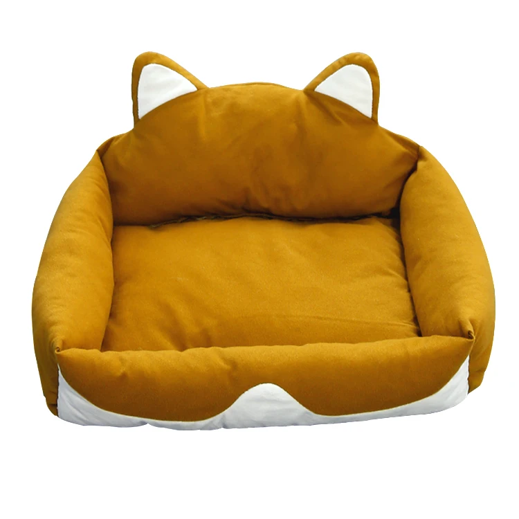 
Morecute pet 2021 wholesale velvet shark cat bed large dog bed pet supplies 
