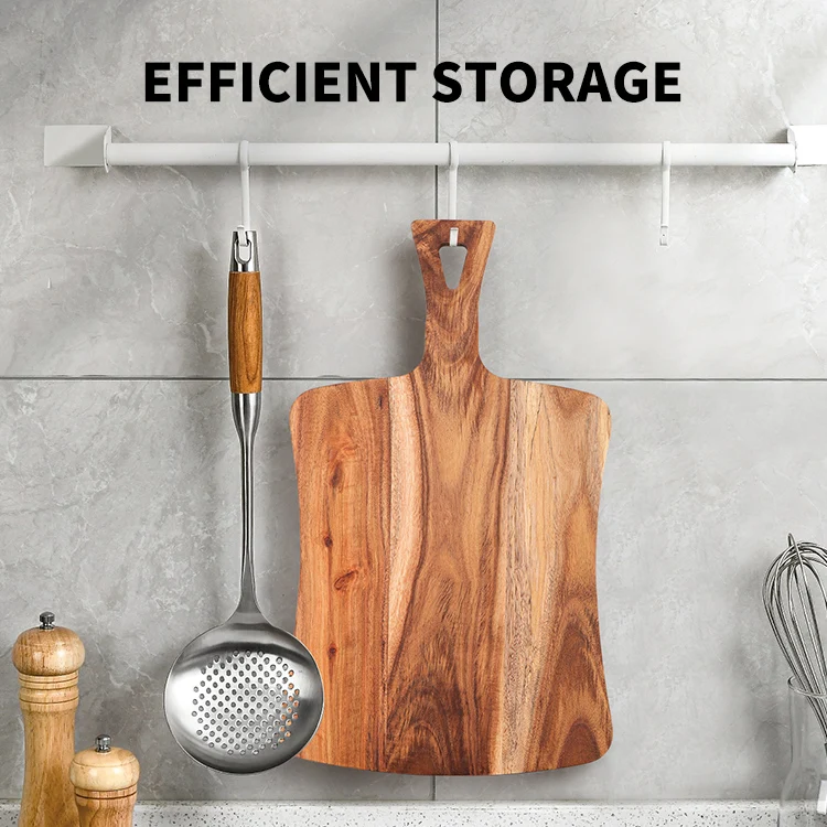 Wholesale 8 Inch Kitchen Wooden Acacia Cutting Board Acacia Wood Chopping Board With Handle