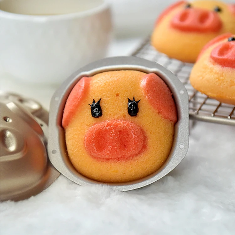 Cat Claw Rabbit Head Bear Paw Cake Mold Single Pack Non-stick Hair Cake Rice Cake Mold Cat Claw Cartoon Baking Mold