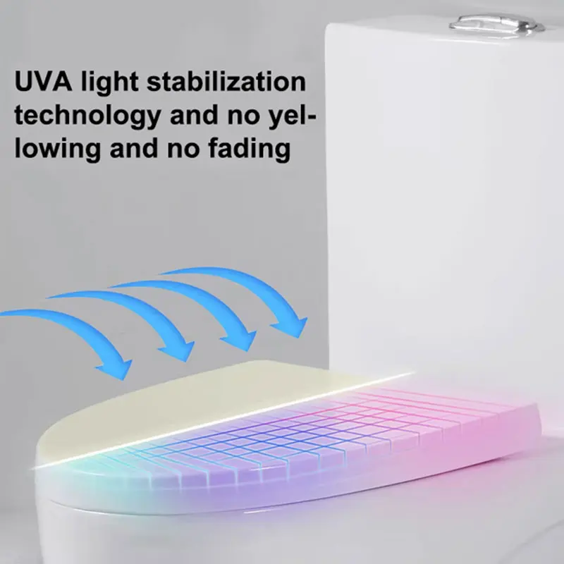 Modern Soft Closing Toilet Seat Cover Bathroom Easy Install Toilet Seat Modern Wc Toilet Seat Cover