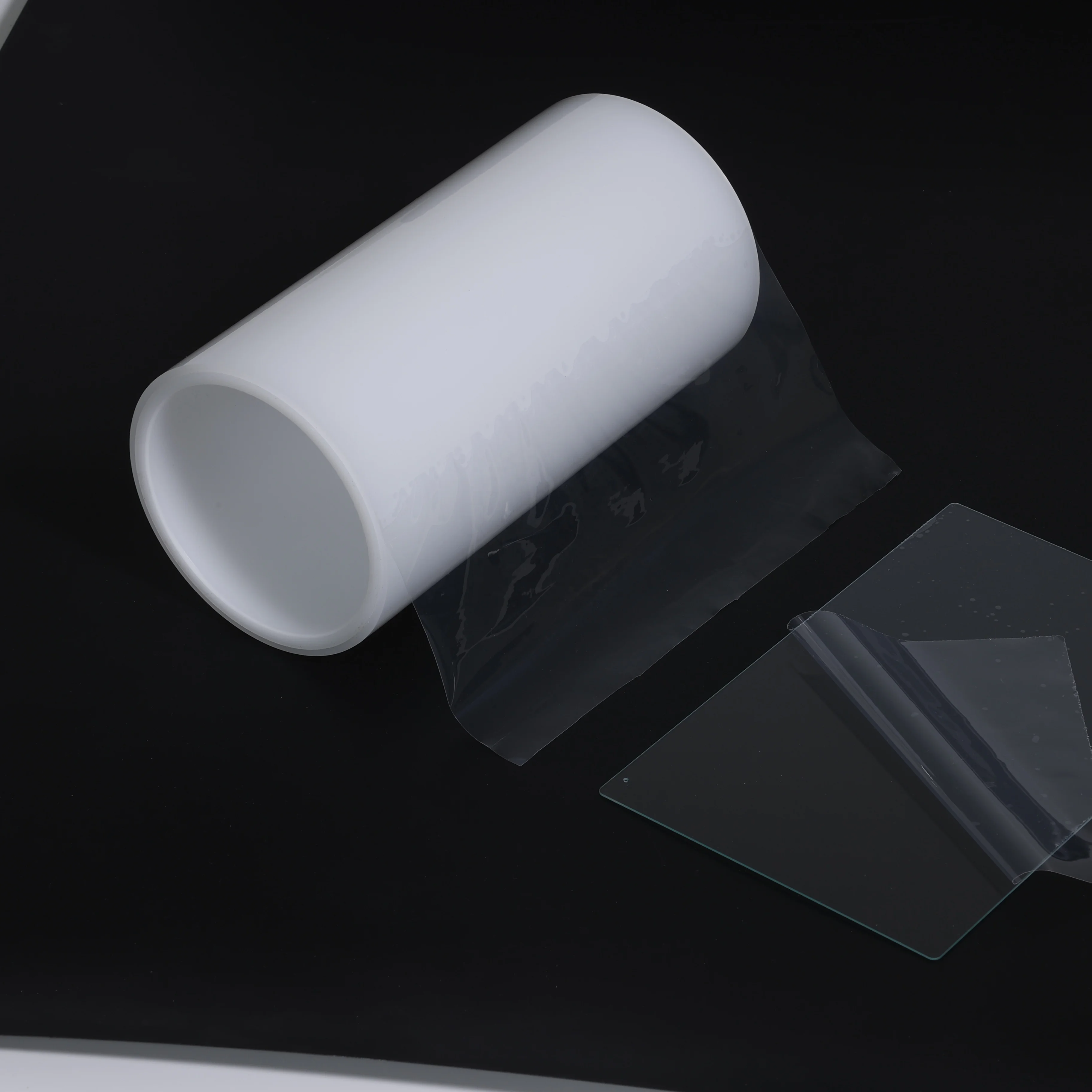 Factory direct sale glass lenses plastic surfaces high gloss transparent self-adhesive film