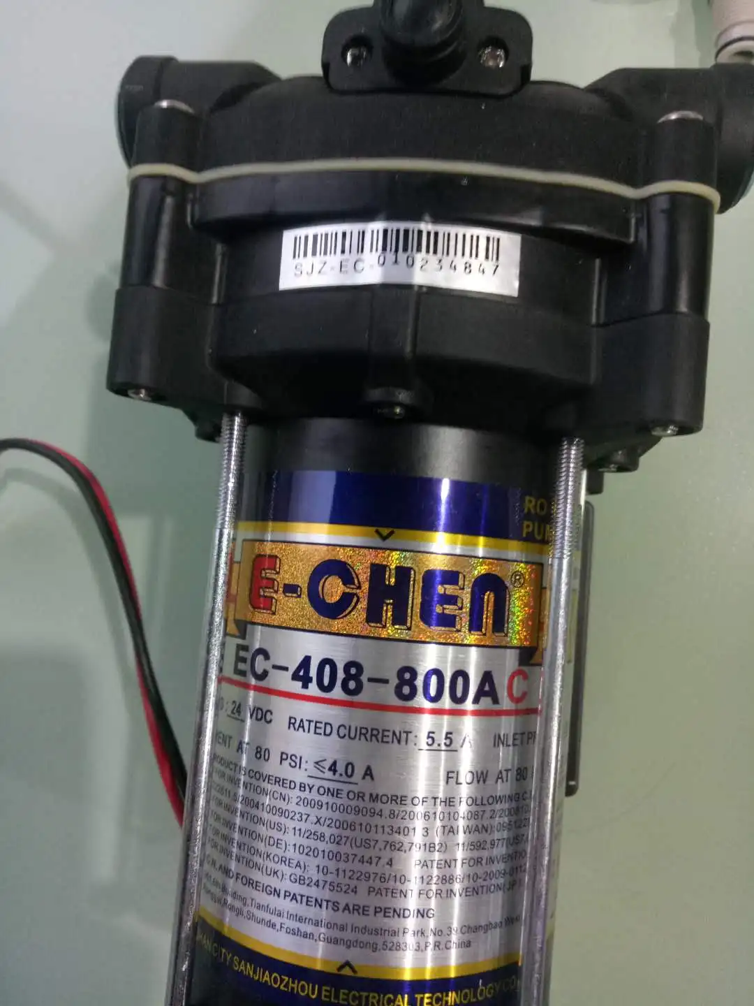 Echen Micro High-pressure 800G Diaphragm Pumps