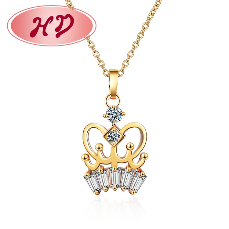 Fashion Jewelry 2017 Gold Plated Pendant Necklace Locket, Coin Pendants Charms Necklace